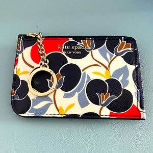 Kate Spade Zipper Card Holder Wallet
